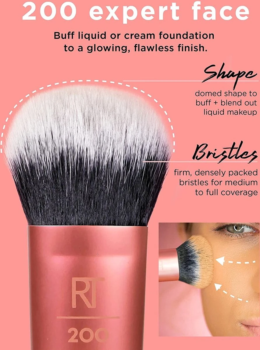 Real Techniques Everyday Essentials Plus Met Bonus Wonder Teint Spons 8 Real Techniques Everyday Essentials Plus Met Bonus Wonder Teint Spons - Afbeelding 6