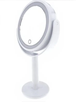 Benson Make Up Spiegel Met LED Ring - Cosmetische Spiegels Met Touch Dimmer - 2 Zijde -Cosmetica Winkel 898x1200 2