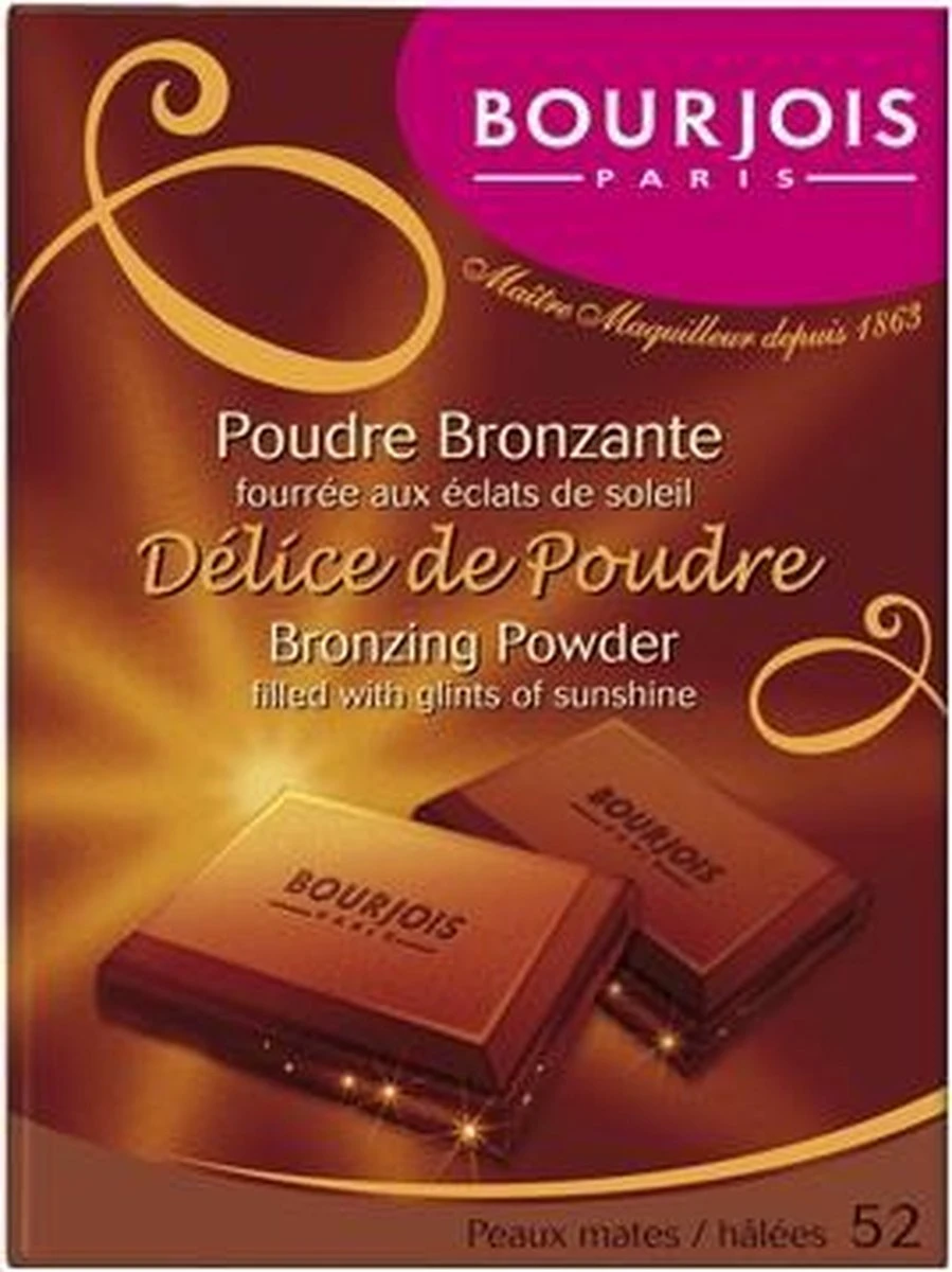 Bourjois - Delice De Poudre Bronzing Powder Browning Powder 52 16.5G 12 Bourjois - Delice De Poudre Bronzing Powder Browning Powder 52 16.5G - Afbeelding 10