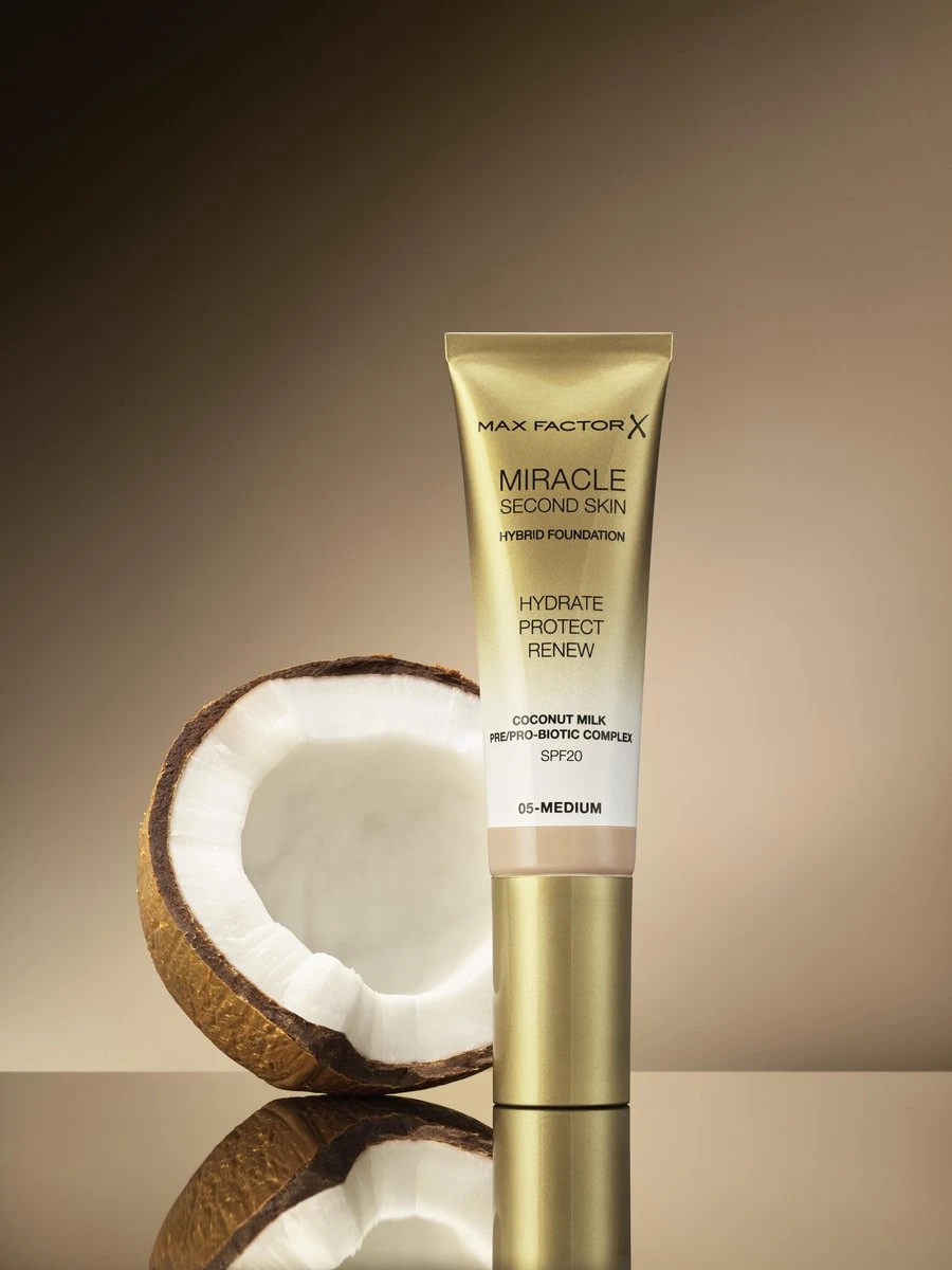 Max Factor Miracle Second Skin Foundation - 03 Light 7 Max Factor Miracle Second Skin Foundation - 03 Light - Afbeelding 5