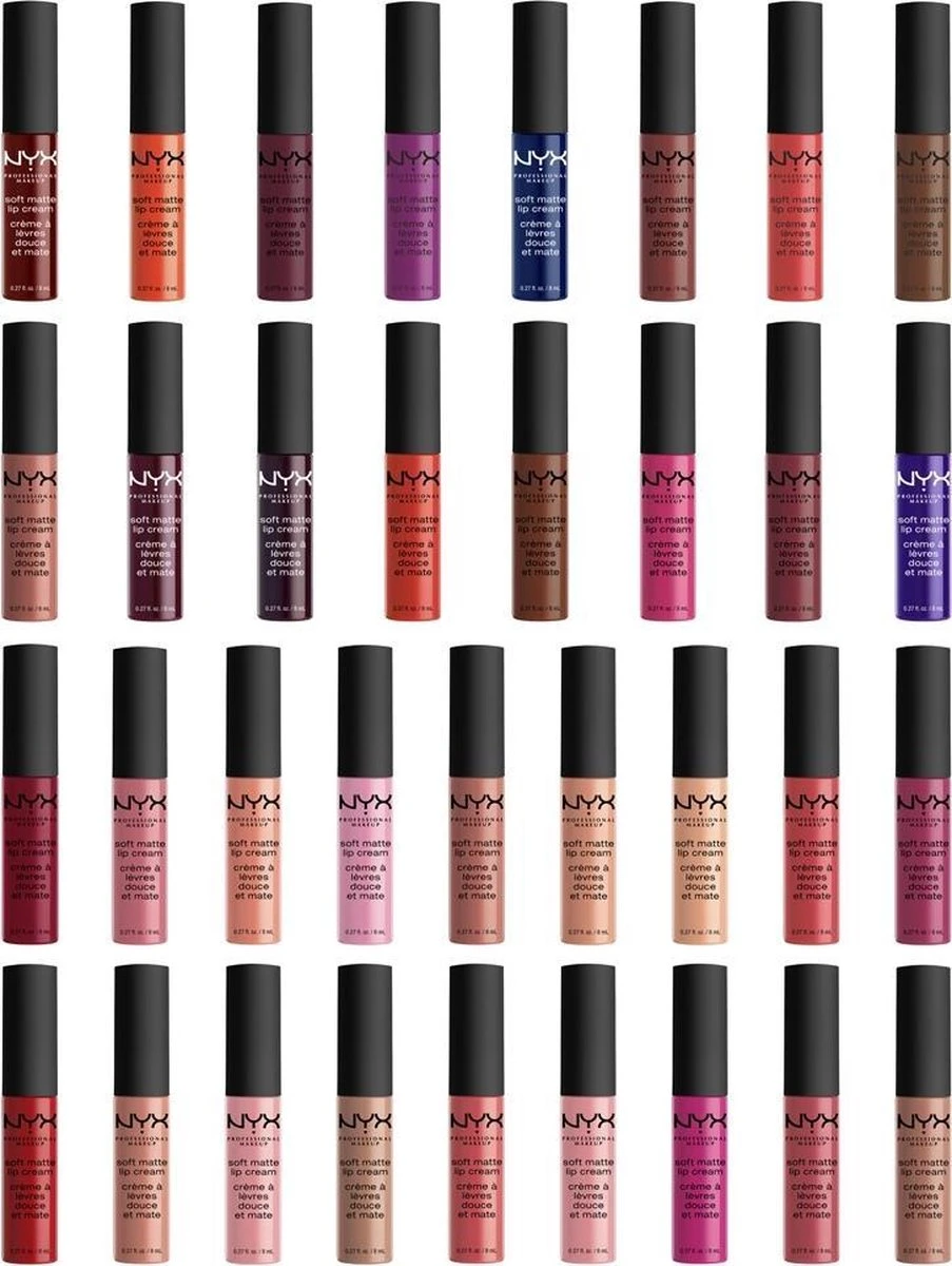 NYX Professional Makeup Soft Matte Lip Cream - London SMLC04 - Liquid Lippenstift - 8 Ml 10 NYX Professional Makeup Soft Matte Lip Cream - London SMLC04 - Liquid Lippenstift - 8 Ml - Afbeelding 8