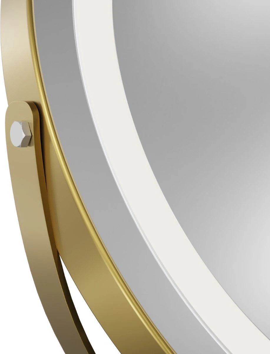 Marbor Make Up Spiegel Met LED Verlichting - Goud - Hollywood Mirror 4 Marbor Make Up Spiegel Met LED Verlichting - Goud - Hollywood Mirror - Afbeelding 2