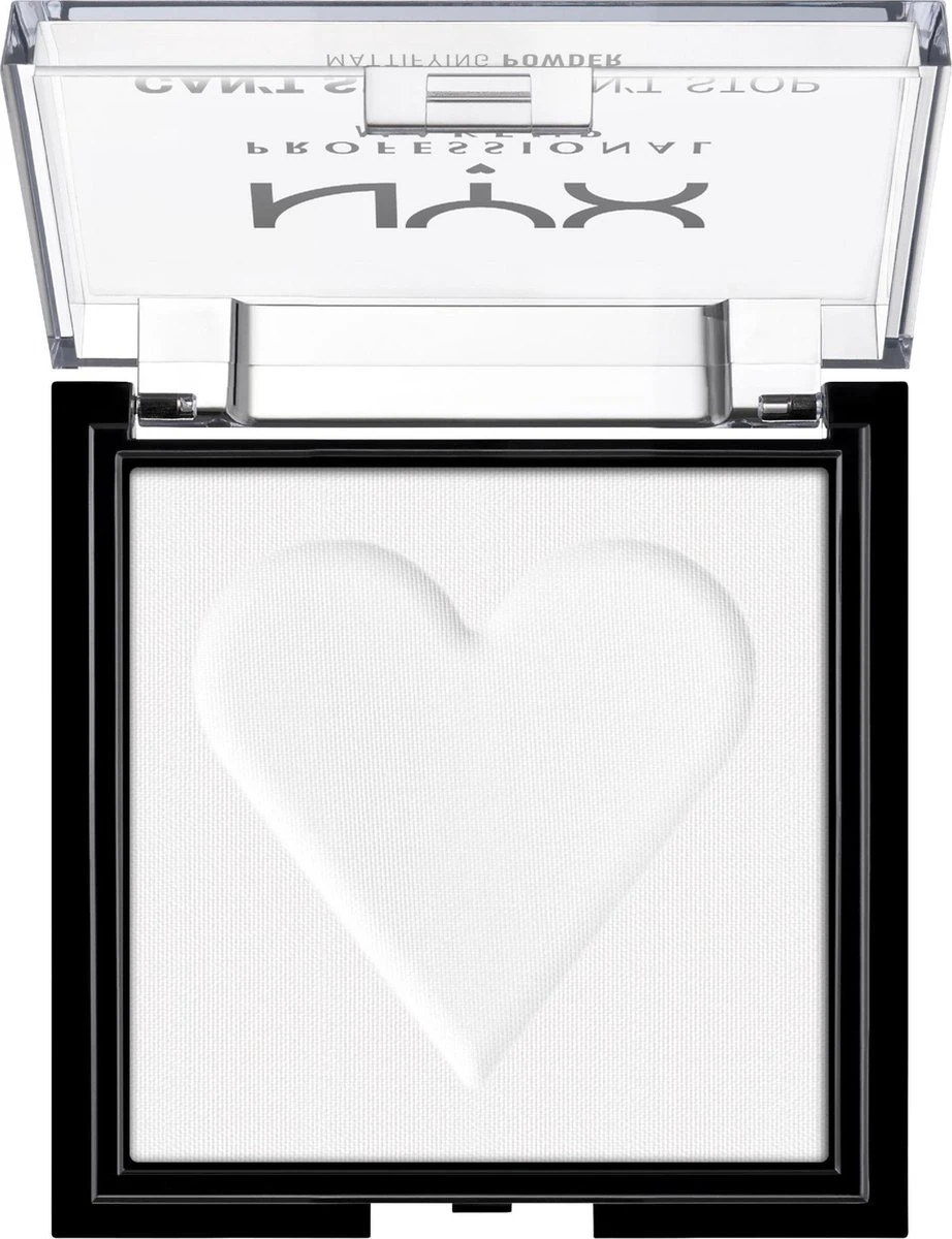 NYX Professional Makeup Can't Stop Won't Stop Mattifying Gezichtspoeder - Brightening Translucent 6 NYX Professional Makeup Can't Stop Won't Stop Mattifying Gezichtspoeder - Brightening Translucent - Afbeelding 4