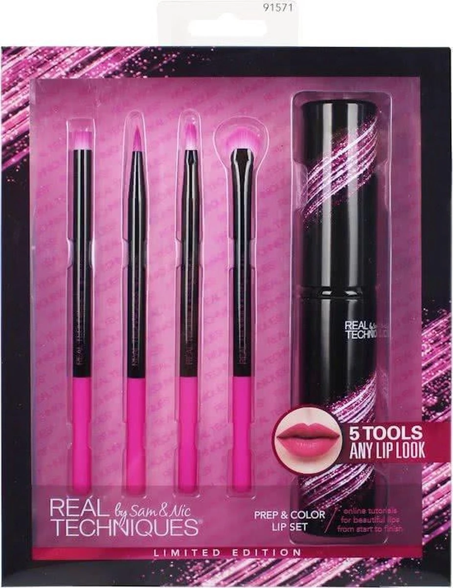 Real Techniques Prep & Color Lip Set 4 Real Techniques Prep & Color Lip Set - Afbeelding 2