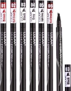 LULAA Microblade Pen - Watervaste Wenkbrauwpen - DONKERBRUIN - Waterproof Tattoo Pen - Make Up - Microblading - Eyebrow 13 LULAA Microblade Pen - Watervaste Wenkbrauwpen - DONKERBRUIN - Waterproof Tattoo Pen - Make Up - Microblading - Eyebrow -Cosmetica Winkel 942x1200