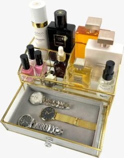 Make Up Organizer Stella | Goud| Cosmetica Organizer|sieraden Organizer | Make Up Organizer | Beautybox | Vitrine Boxje | Glazen Box |Makeup Organizer |Beauty Organizer | Makeupbox |Organizer | Storage Box |Make-uporganizer| Opbergdoos | Sieradendoos 14 Make Up Organizer Stella | Goud| Cosmetica Organizer|sieraden Organizer | Make Up Organizer | Beautybox | Vitrine Boxje | Glazen Box |Makeup Organizer |Beauty Organizer | Makeupbox |Organizer | Storage Box |Make-uporganizer| Opbergdoos | Sieradendoos -Cosmetica Winkel 948x1200 4