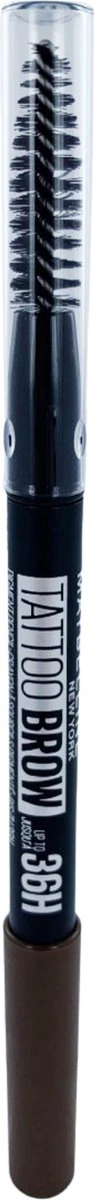 Maybelline Tattoo Brow 36H Wenkbrauwpotlood - 05 Medium Brown 11 Maybelline Tattoo Brow 36H Wenkbrauwpotlood - 05 Medium Brown - Afbeelding 9