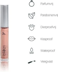 Blèzi® Lip Fix 03 Pure Nude - Lipstick - Lippenstift Langhoudend - Nude Licht Roze -Cosmetica Winkel 970x1200