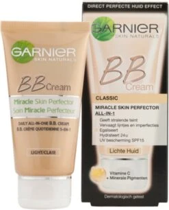 Garnier Face SkinActive - BB Cream Classic Light 5-in-1 Dagverzorging - 2x 50 Ml 16 Garnier Face SkinActive - BB Cream Classic Light 5-in-1 Dagverzorging - 2x 50 Ml -Cosmetica Winkel 970x1200 4