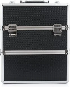 SUNONE Make Up Koffer Robuust Zwart XXL 7 SUNONE Make Up Koffer Robuust Zwart XXL -Cosmetica Winkel 970x1200 6