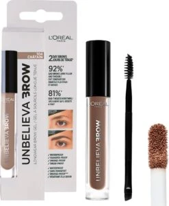 L'Oréal Paris Unbelieva Brow Wenkbrauwgel - 104 Chatain - Licht Bruin - Waterproof - 3.4 Ml 10 L'Oréal Paris Unbelieva Brow Wenkbrauwgel - 104 Chatain - Licht Bruin - Waterproof - 3.4 Ml -Cosmetica Winkel 989x1200 1