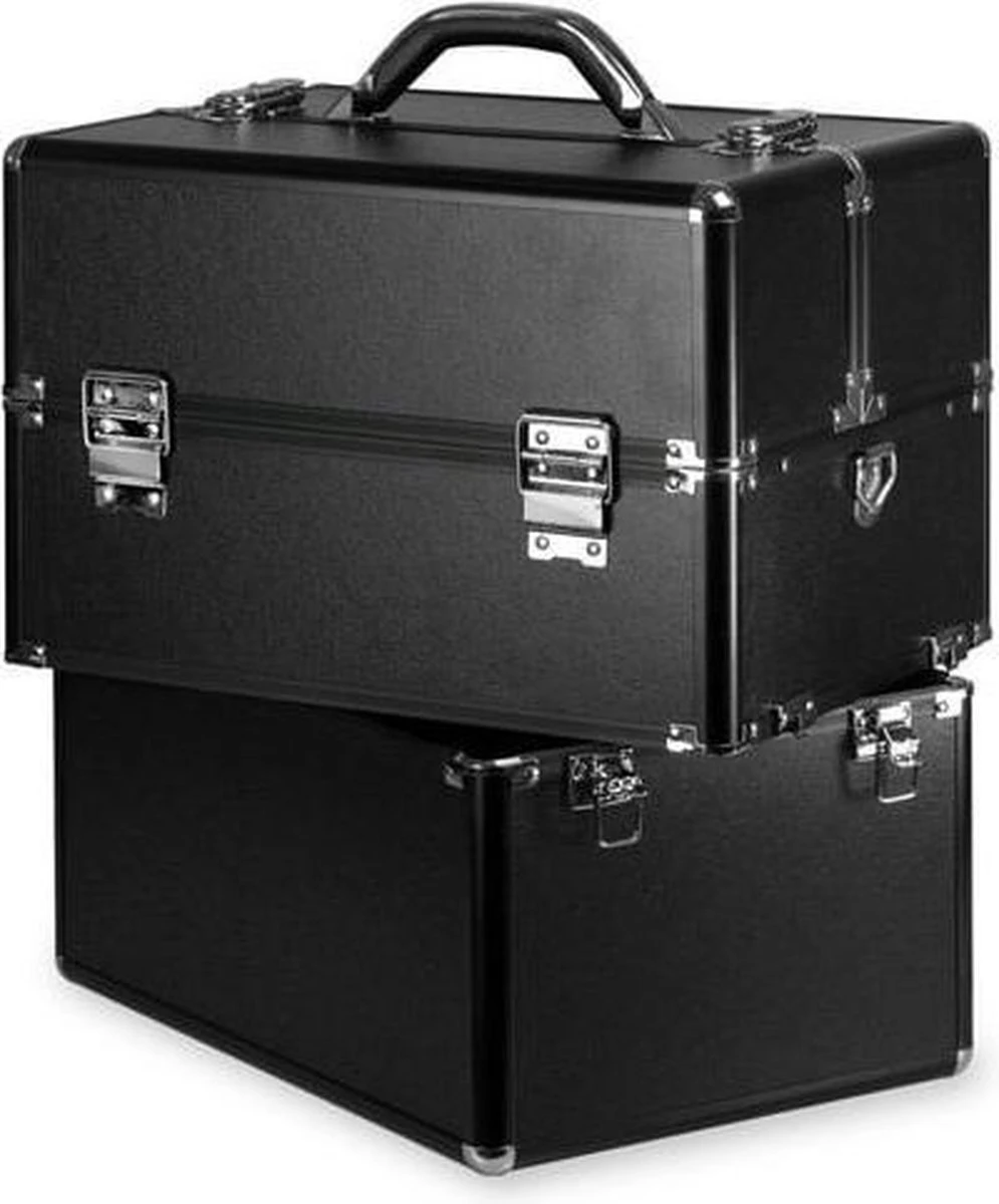 Koffer Groot Zwart/Zwart 6 Koffer Groot Zwart/Zwart - Afbeelding 4